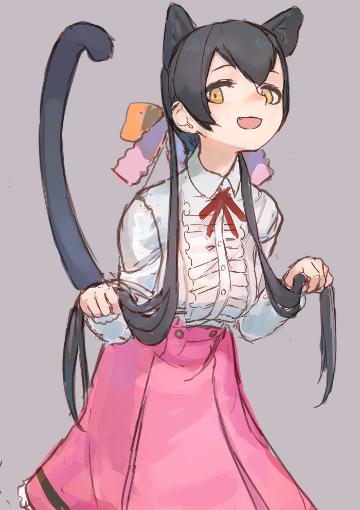 black leopard (kemono friends and 1 more) drawn by don3