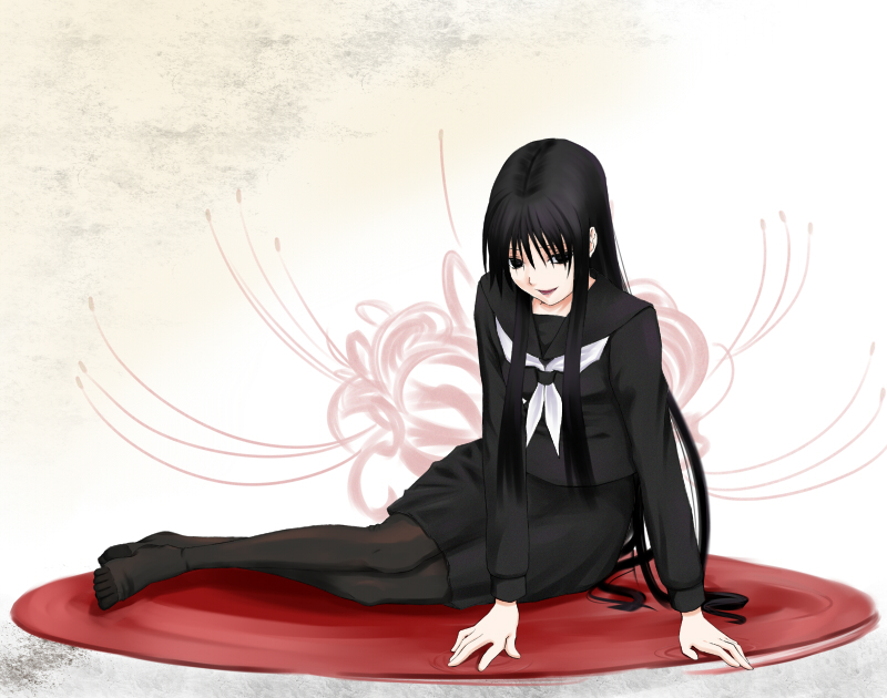 hagoromo gitsune (nurarihyon no mago) drawn by chicken_on_rice