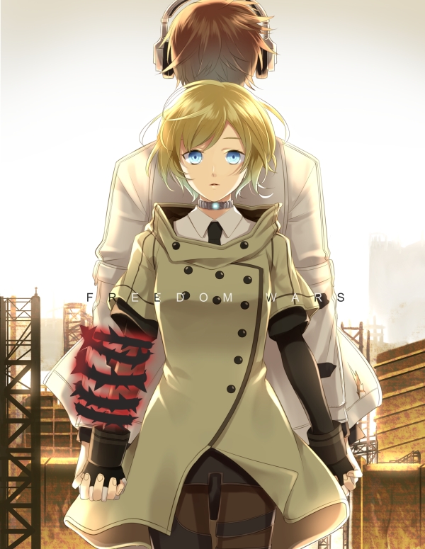 accessory and togabito (freedom wars) drawn by shibanashi_miso