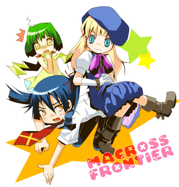 sheryl nome, ranka lee, and saotome alto (macross and 1 more)