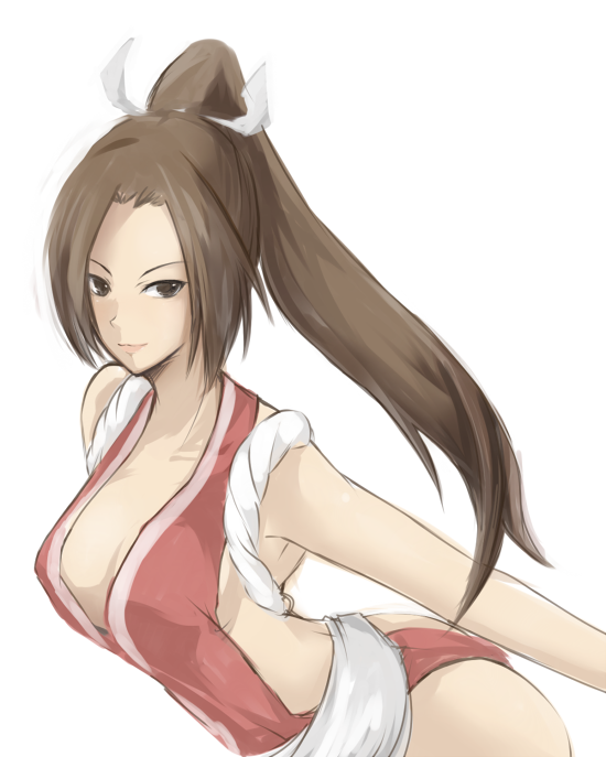 shiranui mai (the king of fighters and 1 more) drawn by kosumo