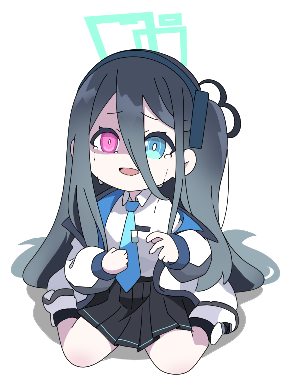 aris and kei (blue archive) drawn by nyaru_(nyaru_4126)