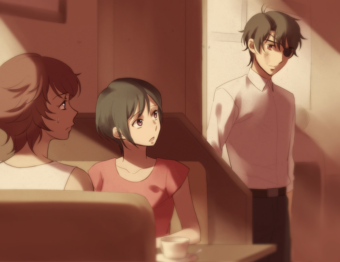 kaizuka inaho, amifumi inko, and rayet areash (aldnoah.zero) drawn by kanmuri_(hanyifan30338)