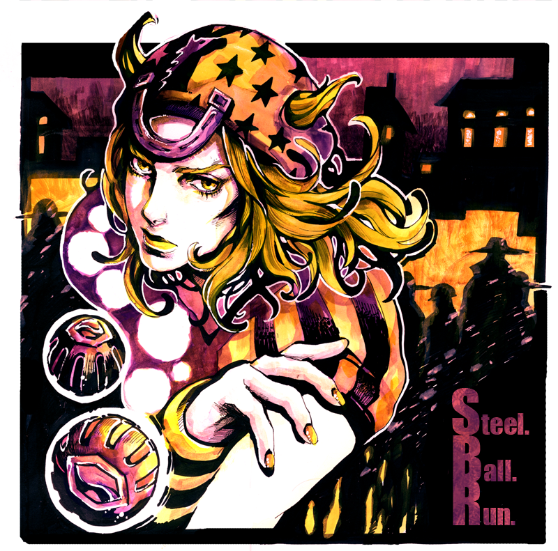johnny joestar (jojo no kimyou na bouken and 1 more) drawn by fishine