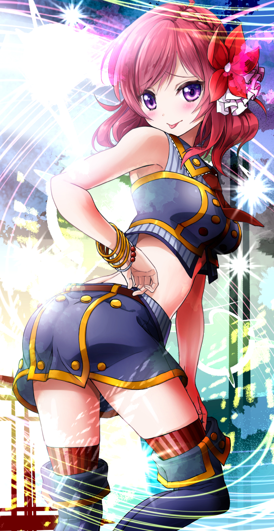 nishikino maki (love live! and 2 more) drawn by tyone