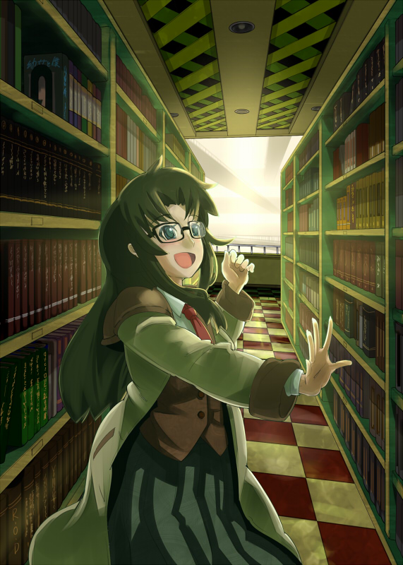 yomiko readman (read or die) drawn by harepore