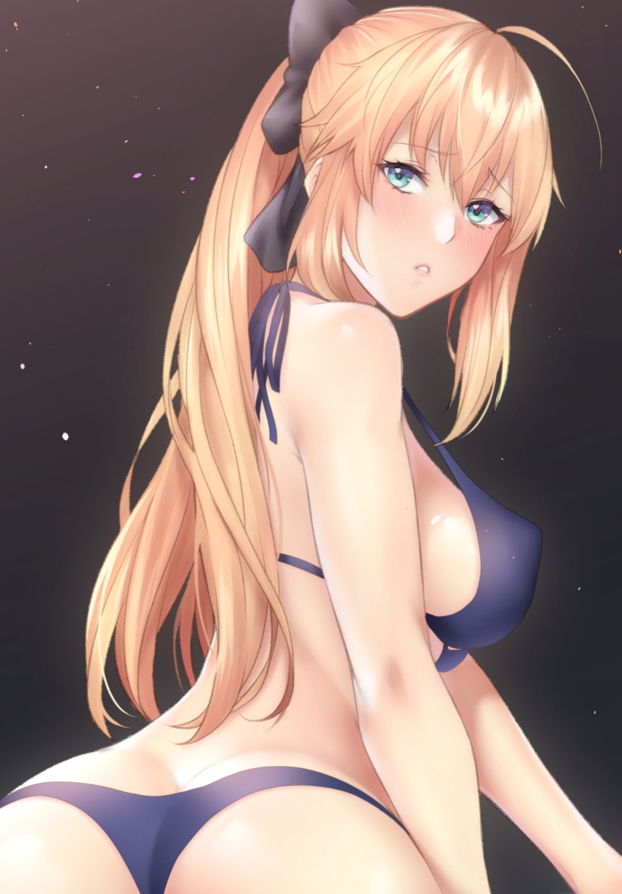 artoria pendragon and artoria caster (fate and 1 more) drawn by zucchini