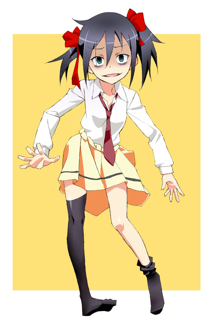 kuroki tomoko (watashi ga motenai no wa dou kangaetemo omaera ga warui!) drawn by kurai_nao
