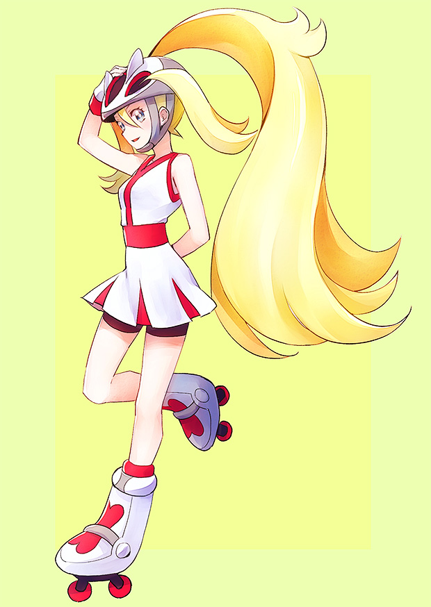 korrina (pokemon and 1 more) drawn by kurochiroko