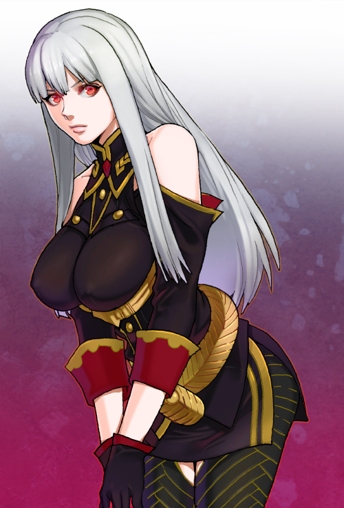 selvaria bles (senjou no valkyria) drawn by yurizuka_(sergeant_heart)