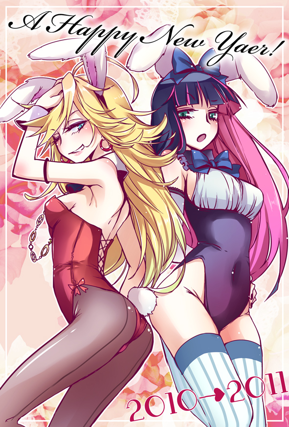 stocking and panty (panty & stocking with garterbelt) drawn by matilda_(matildax)