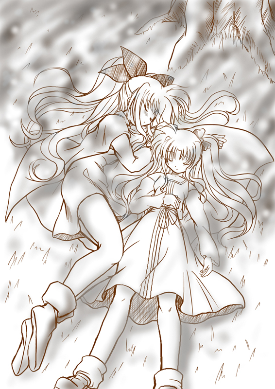 fate testarossa and alicia testarossa (lyrical nanoha and 2 more)
