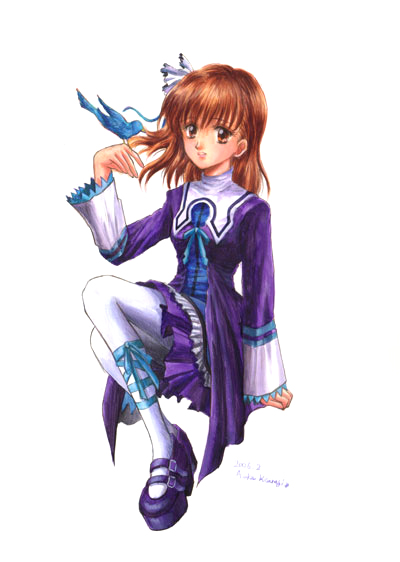 yulie ahtreide (wild arms and 1 more) drawn by asuka_kisaragi
