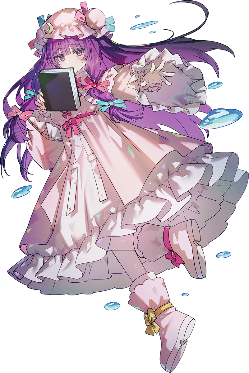 patchouli knowledge (touhou) drawn by here_(hr_rz_ggg)