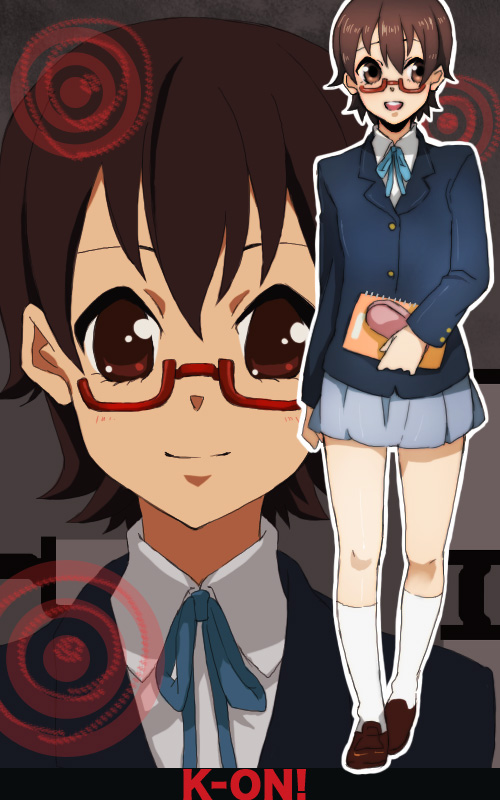 manabe nodoka (k-on!) drawn by kurage_(huwahuwaru_n)