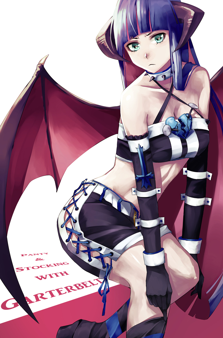 stocking (panty & stocking with garterbelt) drawn by kibanda_gohan
