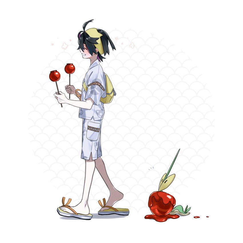 kieran and dipplin (pokemon and 1 more) drawn by erumi-on