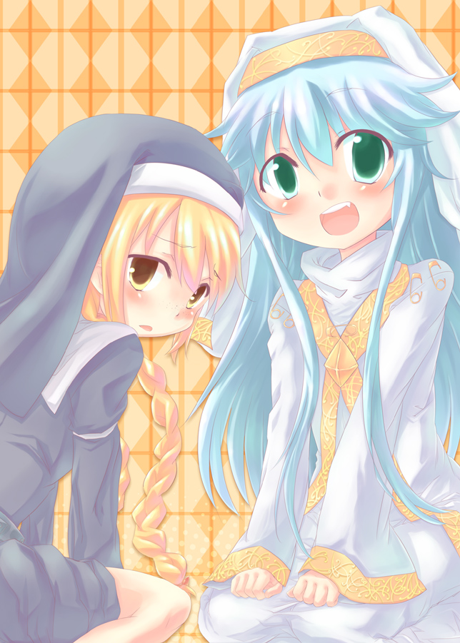 index and angelene (toaru majutsu no index) drawn by hizuki_reiya