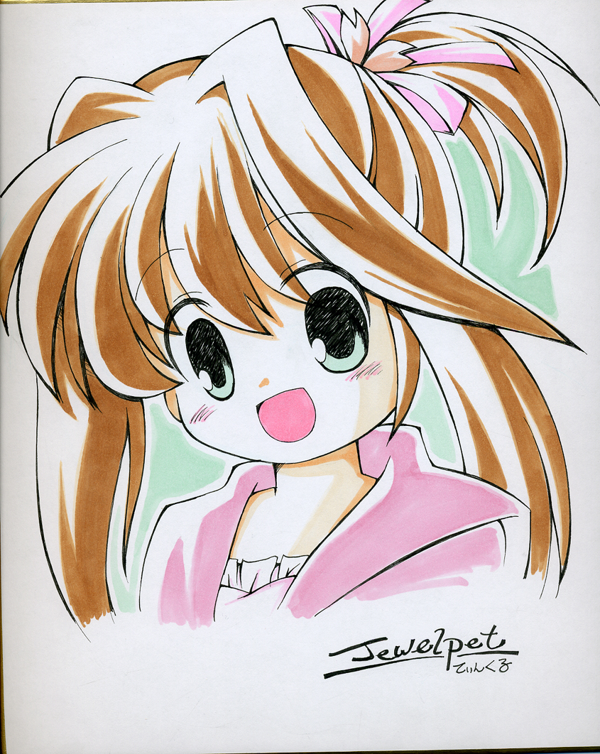 sakura akari (jewelpet and 1 more) drawn by sou_ryuu