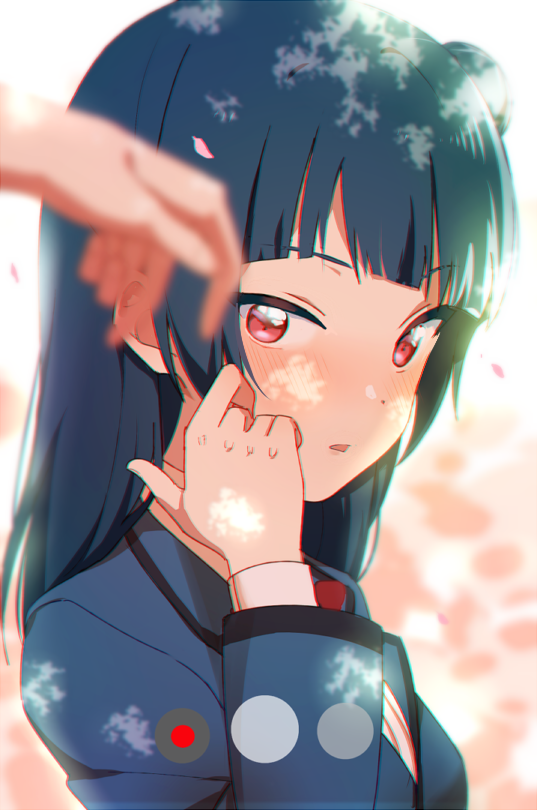 tsushima yoshiko (love live! and 1 more) drawn by sellel