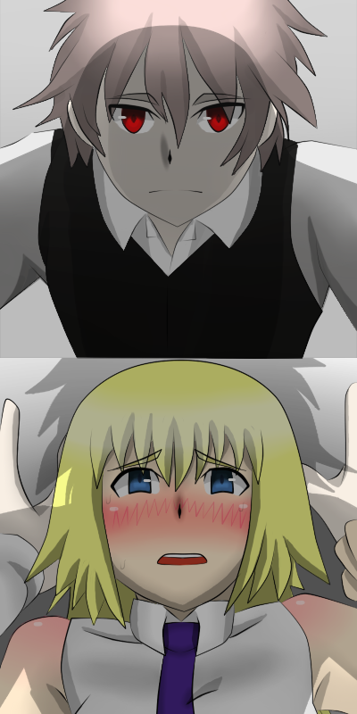 jeanne d'arc and sieg (fate and 1 more) drawn by rap_(shirou_emiya)