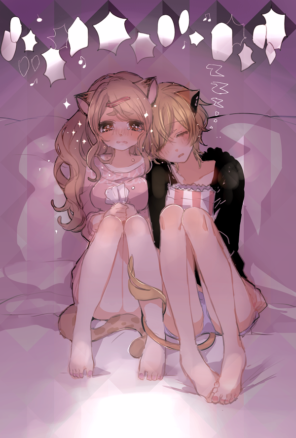 citti and laina (show by rock!!) drawn by mamaloni