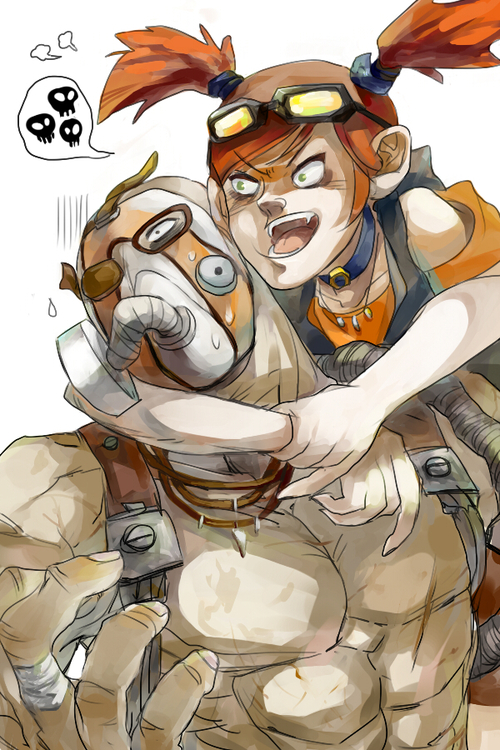 gaige and krieg (borderlands and 1 more)