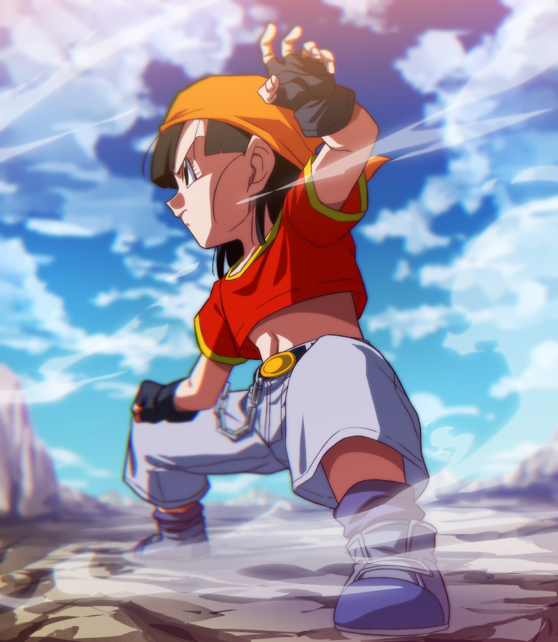 pan (dragon ball and 1 more) drawn by rom_(20)
