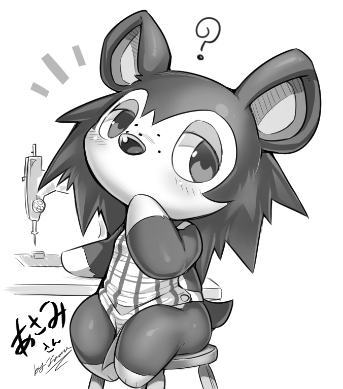 sable able (animal crossing) drawn by tamanosuke