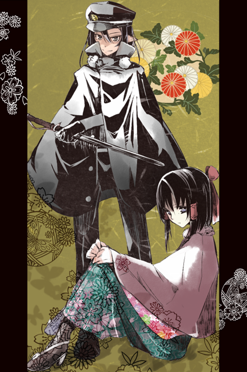 hakurei reimu and shameimaru aya (touhou) drawn by mito_(calcomer)
