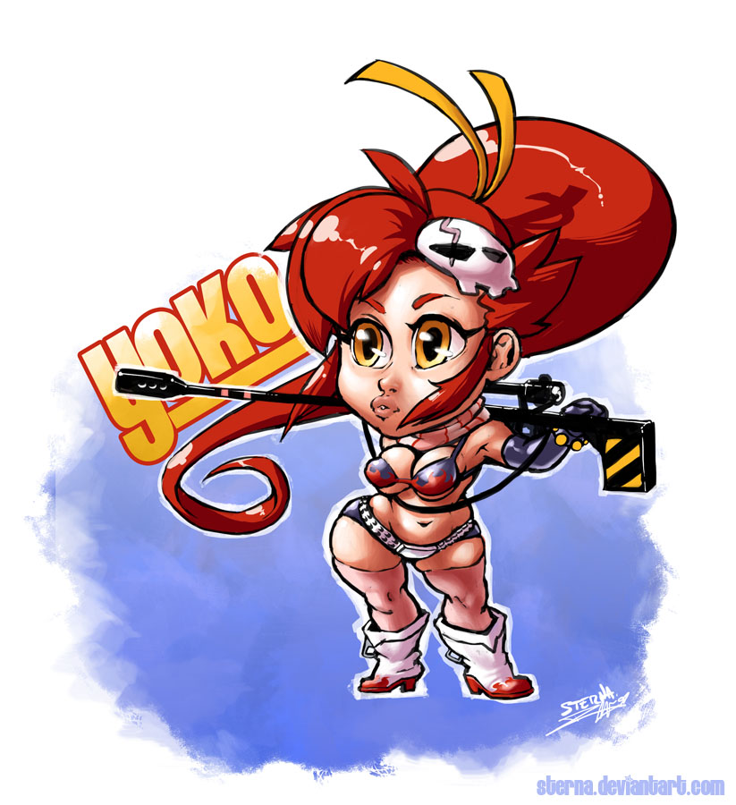 yoko littner (tengen toppa gurren lagann) drawn by damien_dozias