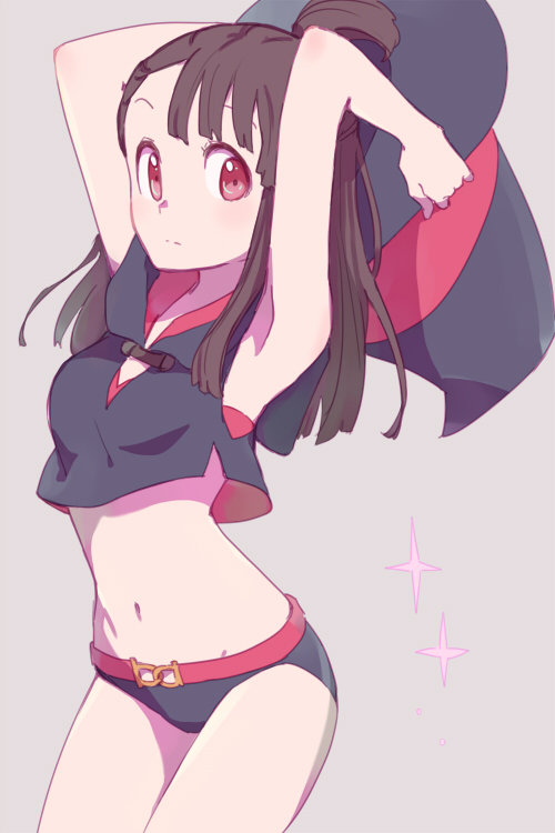 kagari atsuko (little witch academia) drawn by sou_(tuhut)