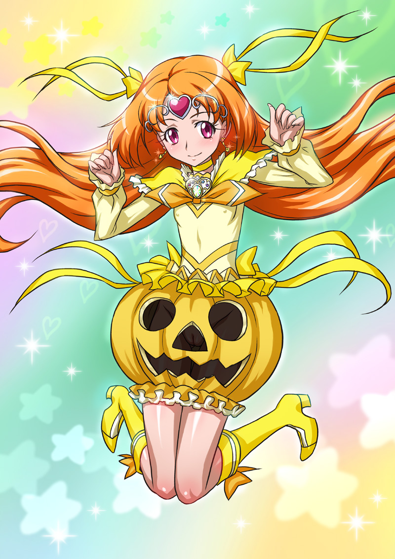 shirabe ako and cure muse (precure and 1 more) drawn by joy_ride