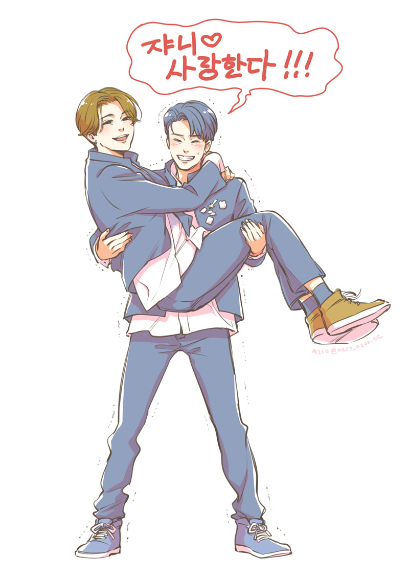 jaehyun and johnny (real life and 1 more) drawn by azco_azconia
