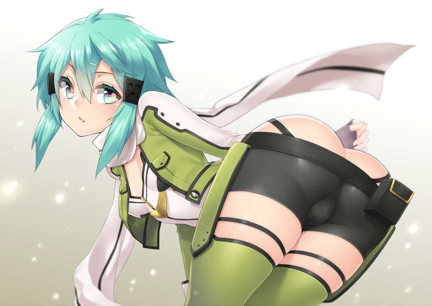 sinon (sword art online) drawn by fuya_(tempupupu)