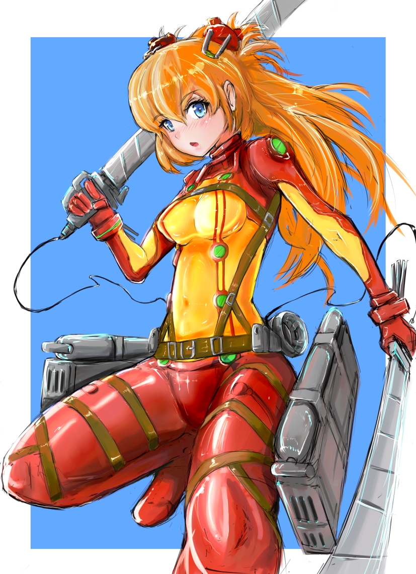 souryuu asuka langley (neon genesis evangelion and 3 more) drawn by afro_master