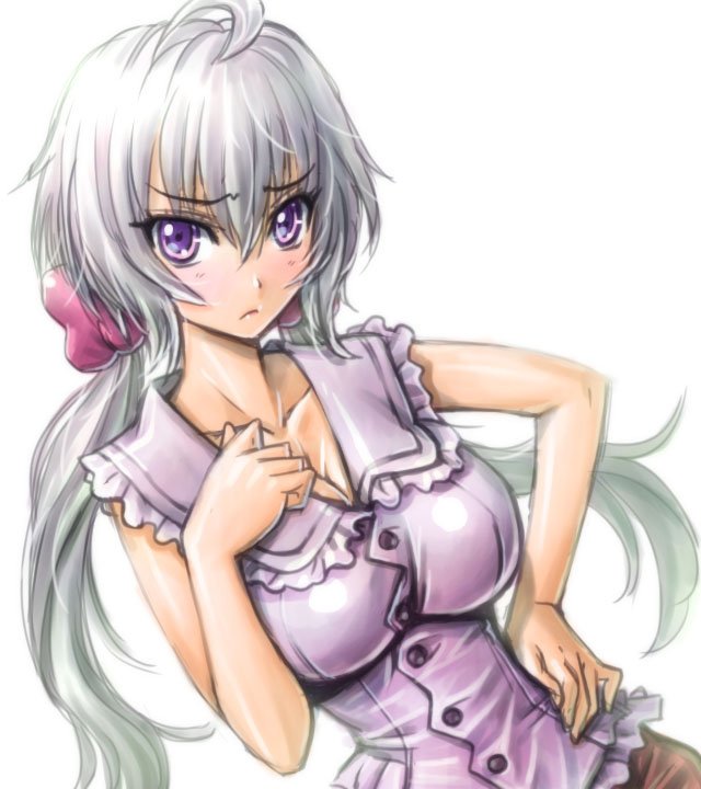 yukine chris (senki zesshou symphogear) drawn by amania_orz