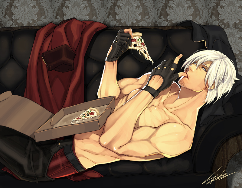 dante (devil may cry) drawn by hiryuu_(kugelcruor)