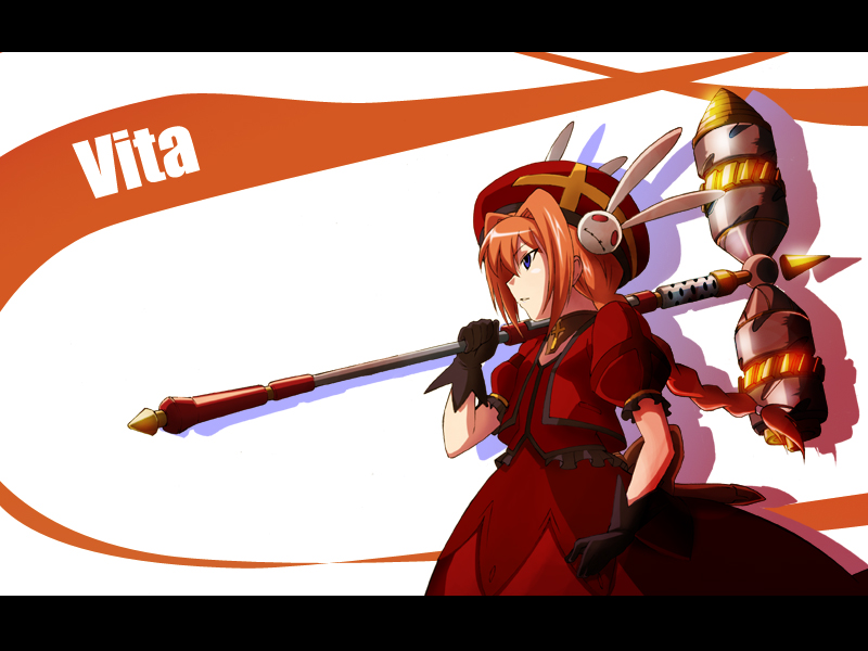 vita and graf eisen (lyrical nanoha and 1 more) drawn by hayakawa_harui