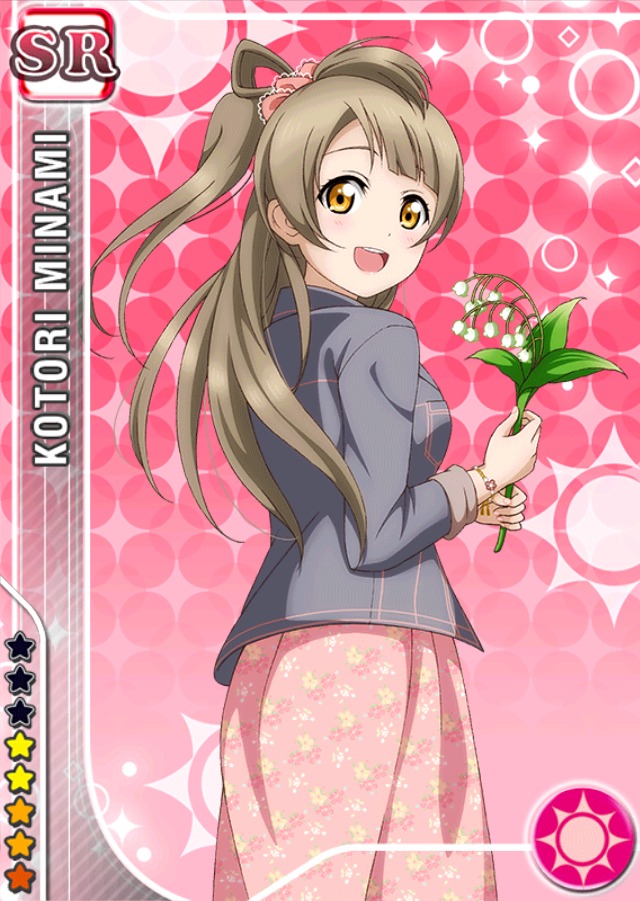 minami kotori (love live! and 2 more)