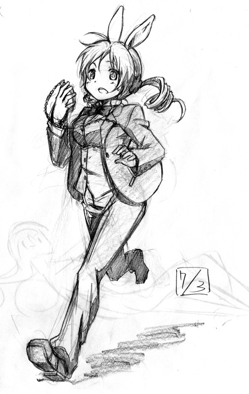 tomoe mami (mahou shoujo madoka magica and 1 more) drawn by renji_(orange_ize)