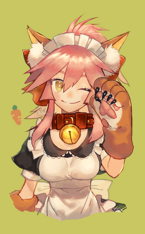 tamamo and tamamo cat (fate and 1 more) drawn by negitoro_toshijirou