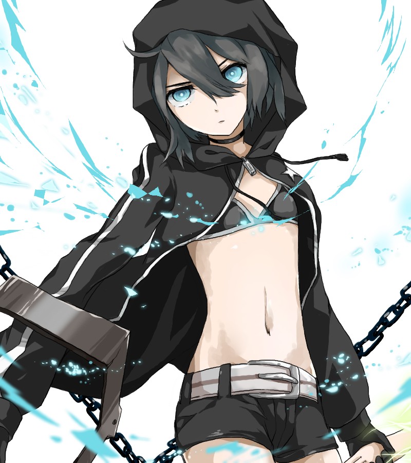 black rock shooter (black rock shooter) drawn by saihate_(d3)