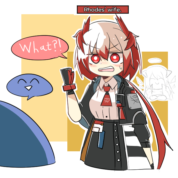 doctor, mostima, and fiammetta (arknights) drawn by omo_(saindoc)