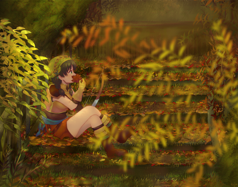 rebecca (fire emblem and 1 more) drawn by lijupy