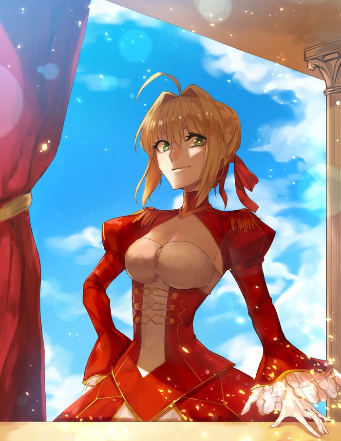 nero claudius (fate and 1 more) drawn by yepnean