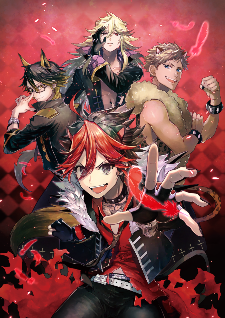 Crow Aion Rom And Yaiba Show By Rock Drawn By Momoshiki Tsubaki Danbooru