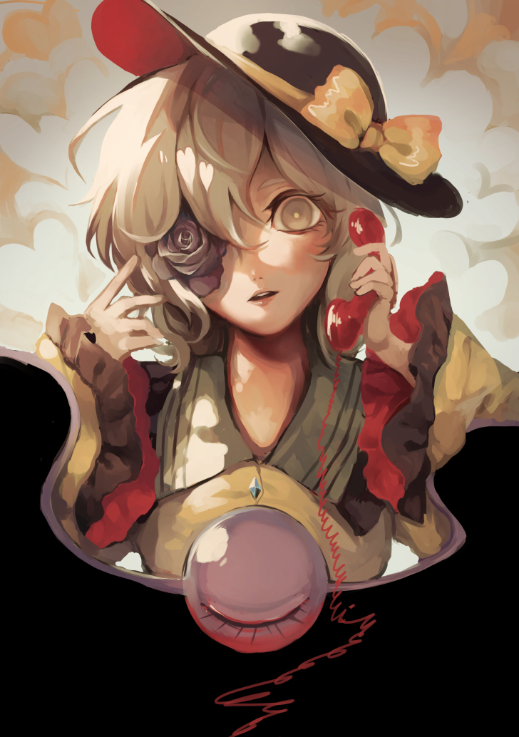 komeiji koishi and mary-san (original and 1 more) drawn by gensou_aporo