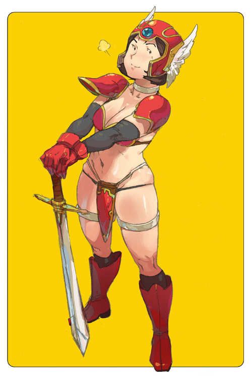 warrior and mirai yashima (gundam and 3 more) drawn by nanboku