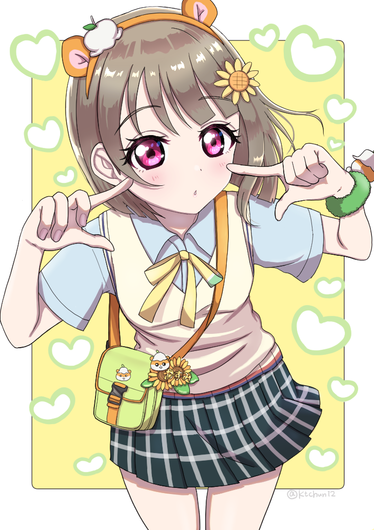 nakasu kasumi and corocorokuririn (love live! and 2 more) drawn by morupuru
